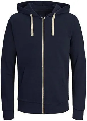 Mens Hoodies 2024 Trendy Lightweight Full Zip Hooded Sweatshirt Jacket Fashion Long Sleeve Solid Slim Fit Sport Caots