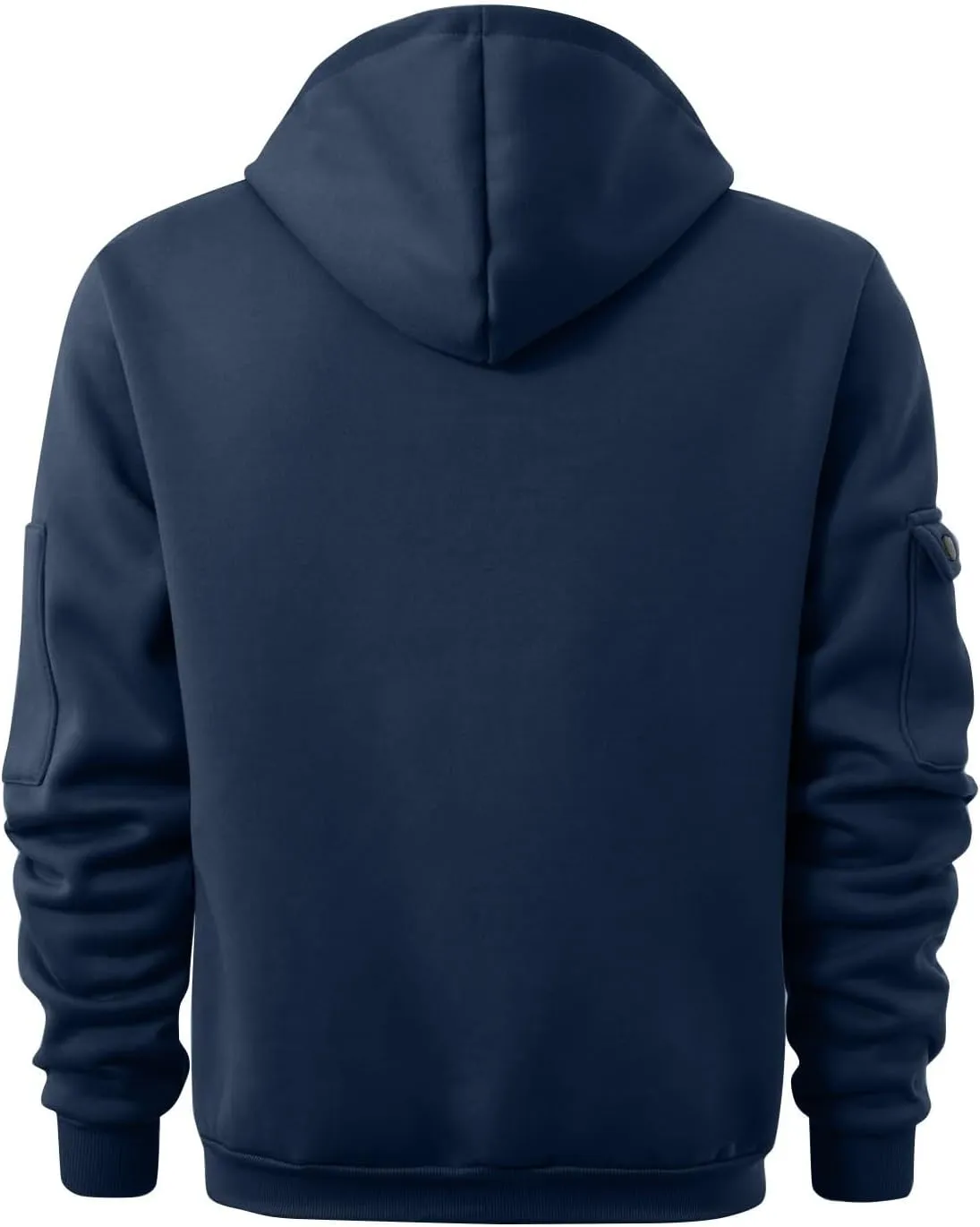 Mens Hoodies Pullover Oversized Long Sleeve Zip up Hooded Sweatshirt Drawstring Casual Jacket Sweater Fall Coat