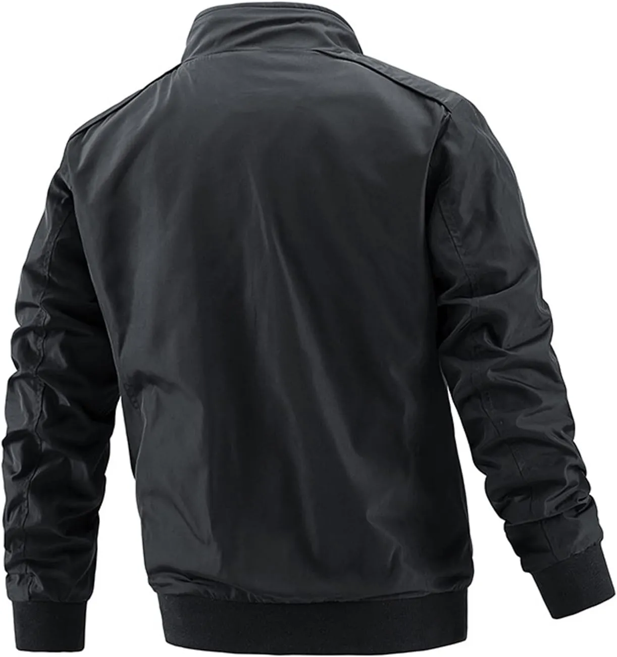 Mens Jackets Lightweight Casual Mens Bomber Jacket Fashion Windbreaker Jackets for Men Zip Up Jacket Coat