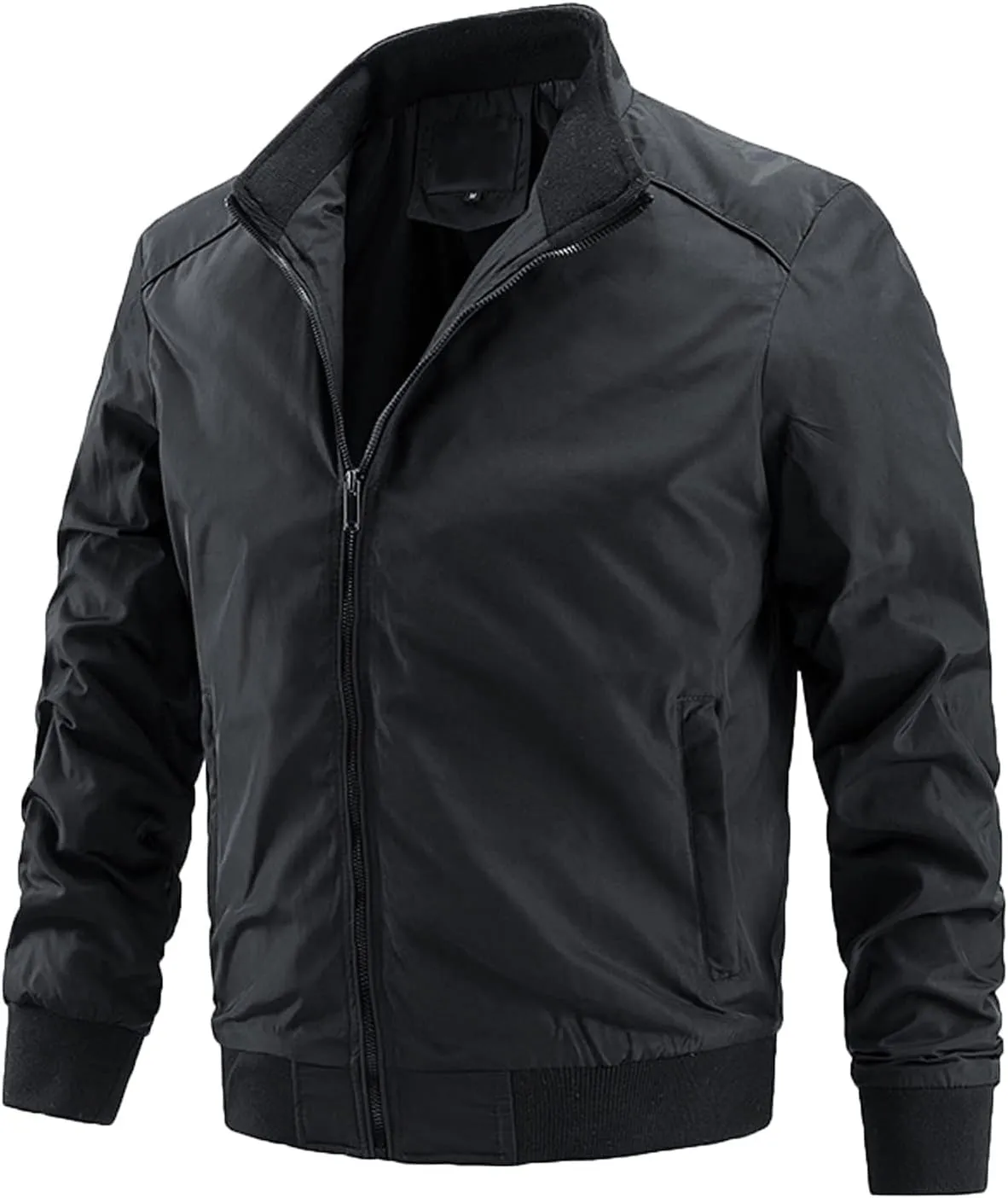 Mens Jackets Lightweight Casual Mens Bomber Jacket Fashion Windbreaker Jackets for Men Zip Up Jacket Coat