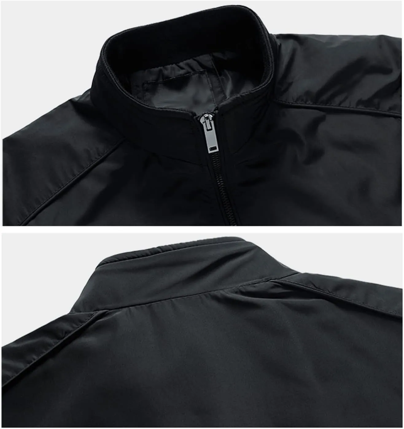 Mens Jackets Lightweight Casual Mens Bomber Jacket Fashion Windbreaker Jackets for Men Zip Up Jacket Coat