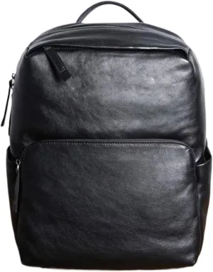Mens Leather Casual Daypack Laptop Bags Bookbags Luggage Travel Bags Computers Bags Backpacks