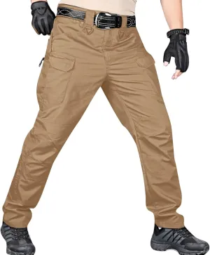 Men's Multi-Pocket Cargo Pants Fashion Work Trousers Men's Military Pants Men Chino Cargo Pants Jogging Pants Men