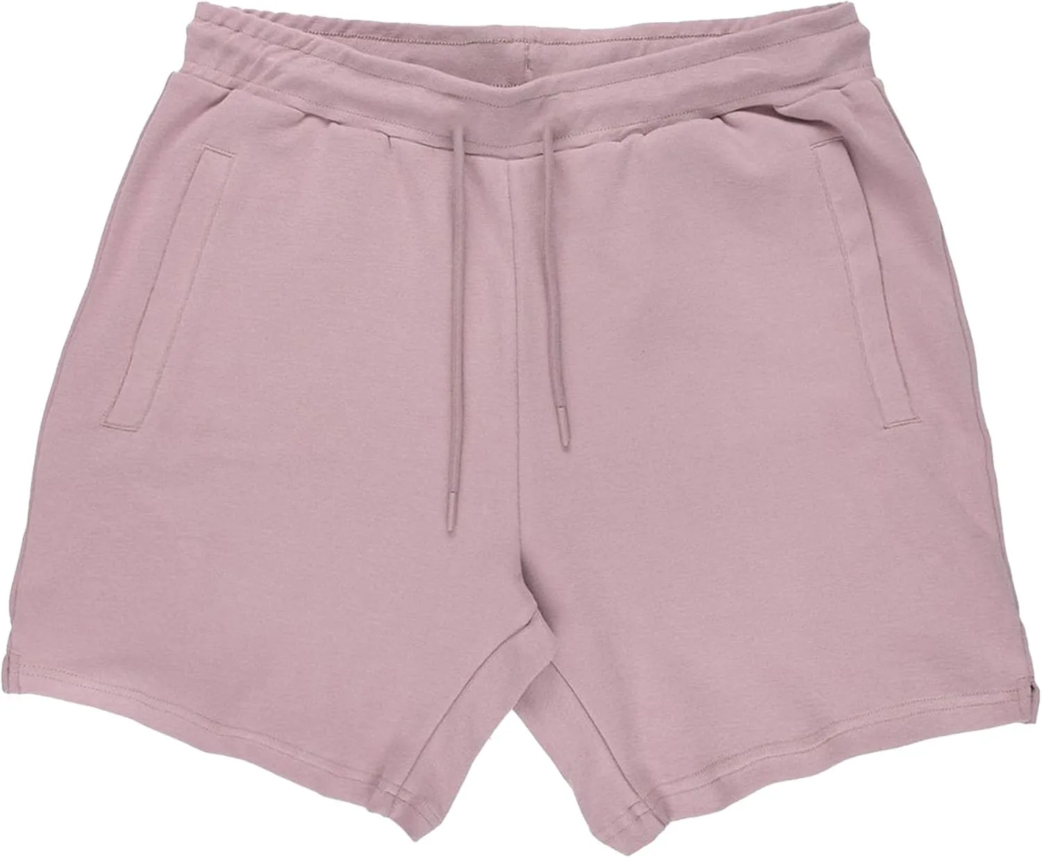 Men's Running Fitness Leisure Straight Shorts Slim Fit Side Split Gym Shorts Stretch Bodybuilding Jogger Shorts