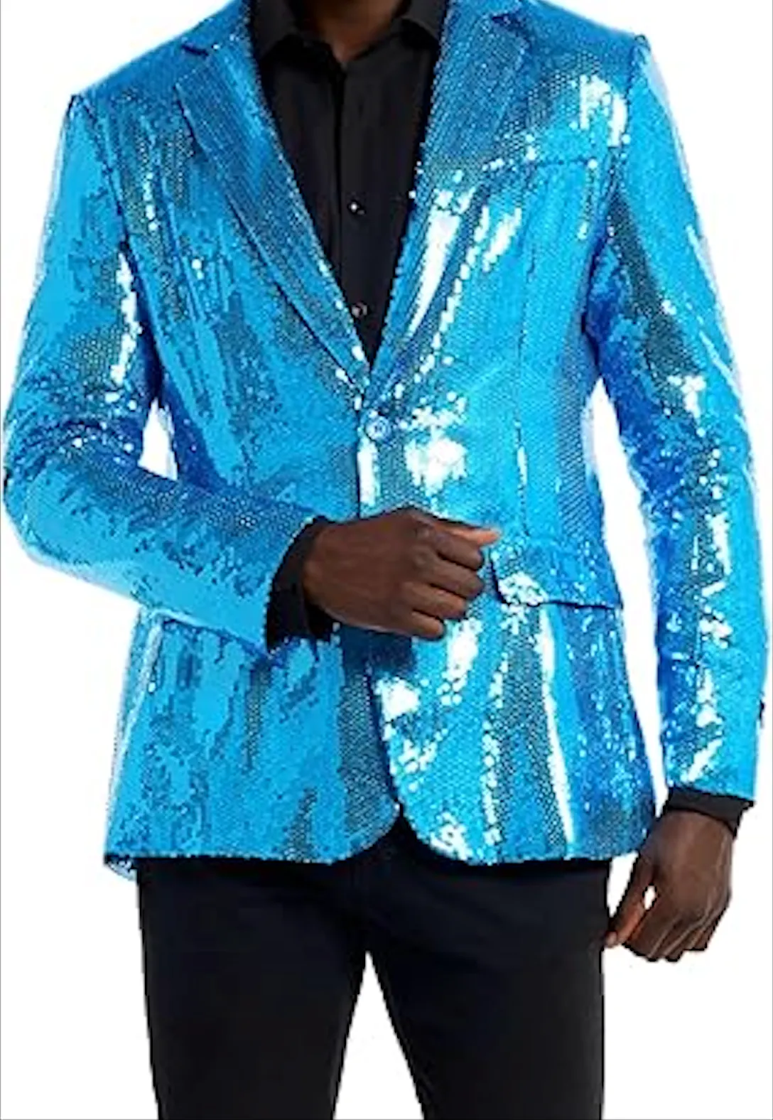 Men's Sequin NYE Red Blazer Jackets