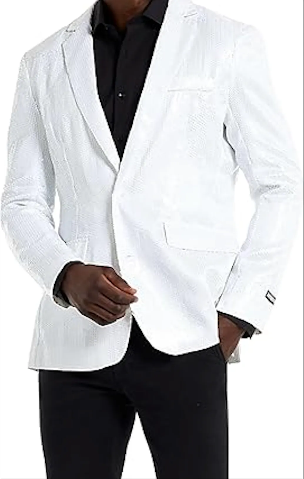 Men's Sequin NYE Red Blazer Jackets