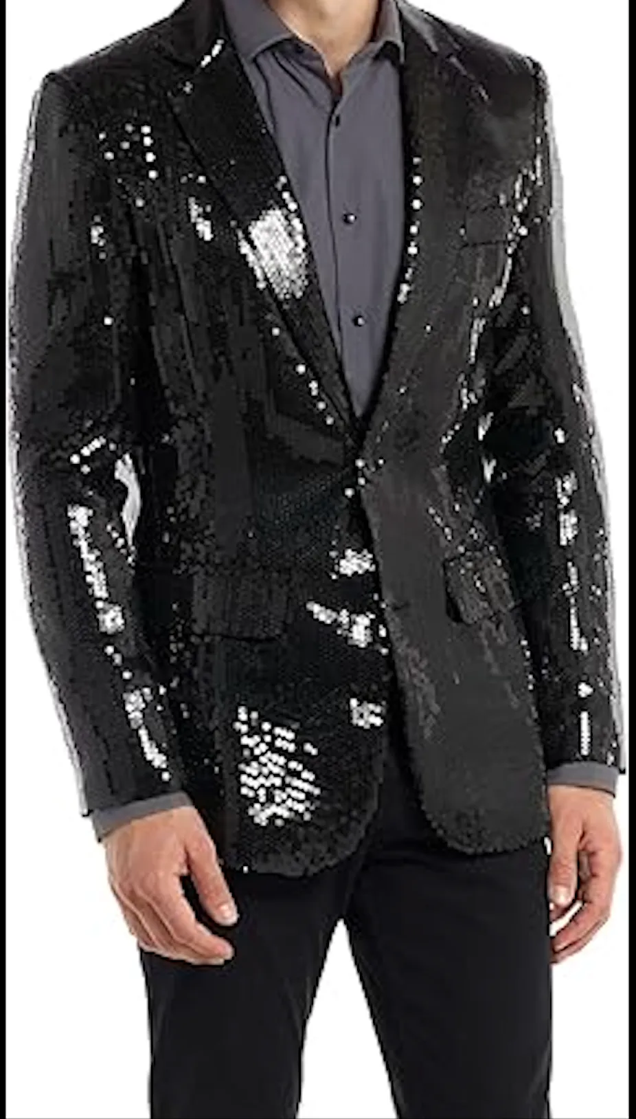 Men's Sequin NYE Red Blazer Jackets