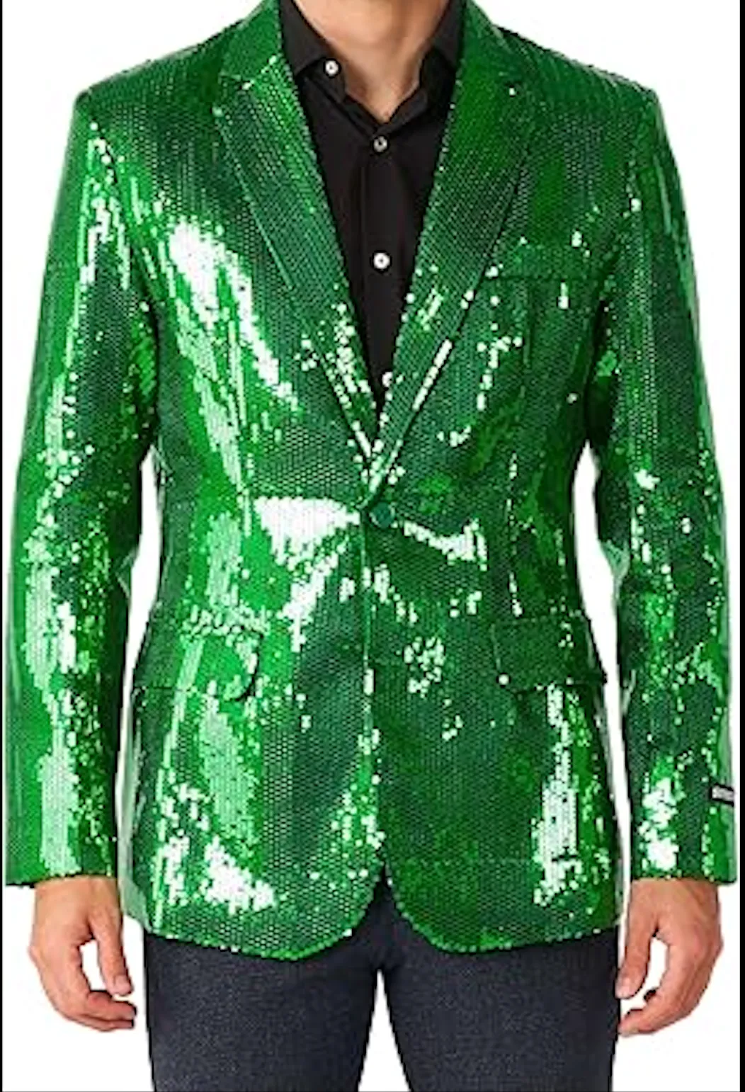 Men's Sequin NYE Red Blazer Jackets