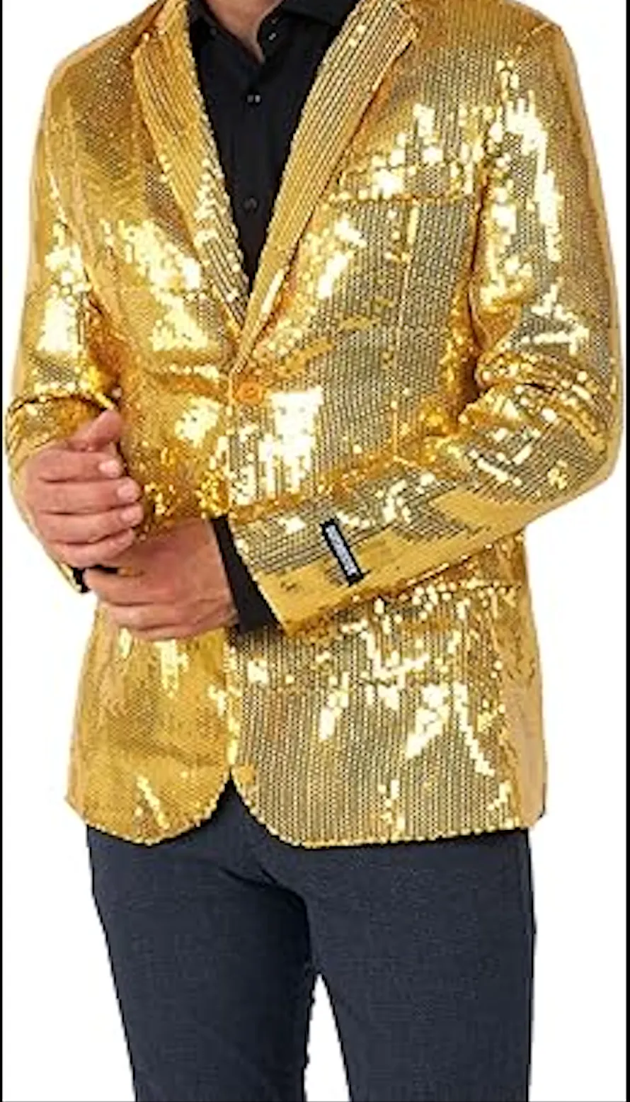 Men's Sequin NYE Red Blazer Jackets