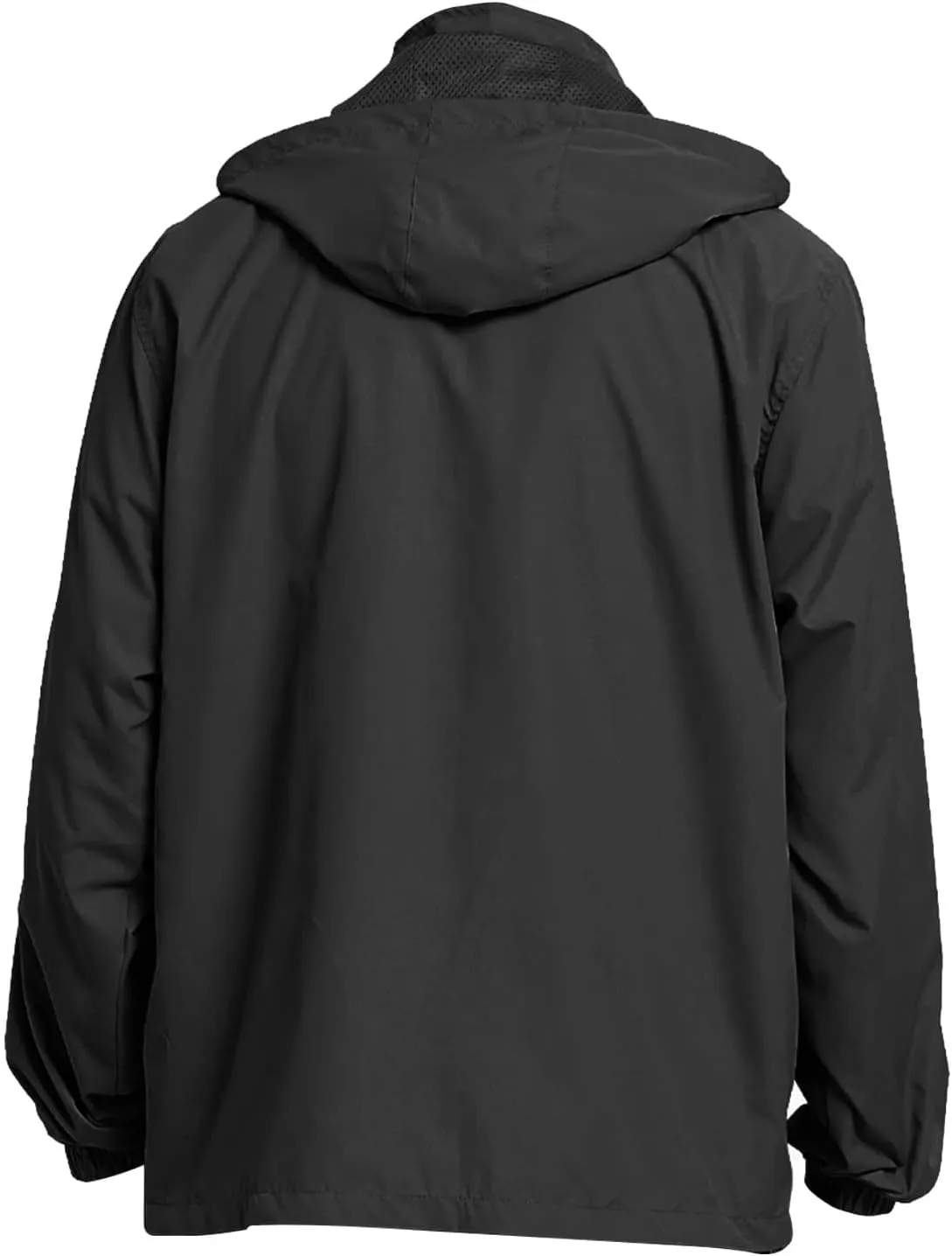 Mens Zip up Jackets Stand Collar Windbreakers Loose Casual Windcheaters Plain Fashion Coats Outdoor Fall Winter New