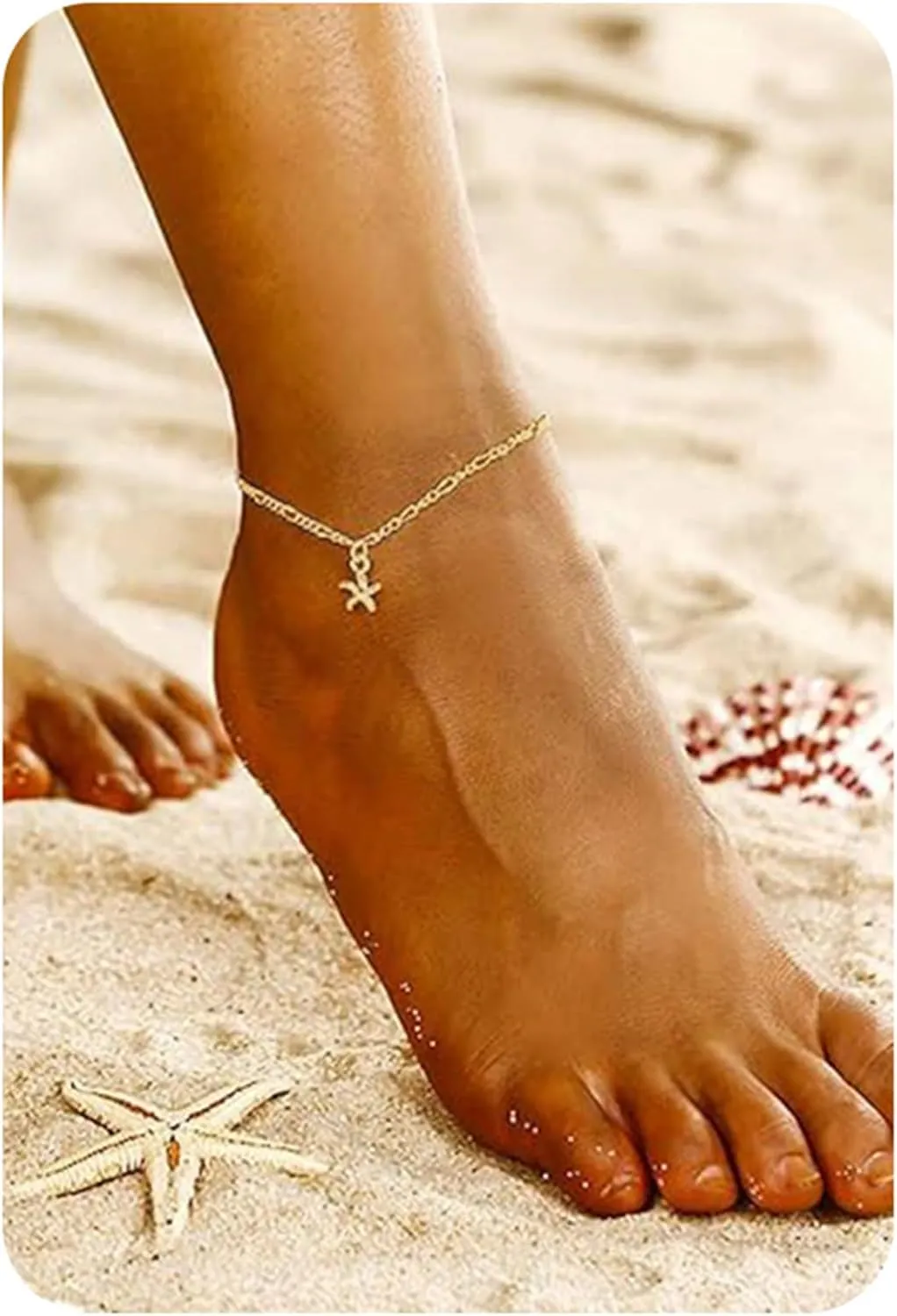MODRSA Silver Gold Toe Rings for Women Bracelets Anklets Waterproof Toe Rings Non Tarnish Adjustable Womens Toe Rings Jewelry Simple Trendy