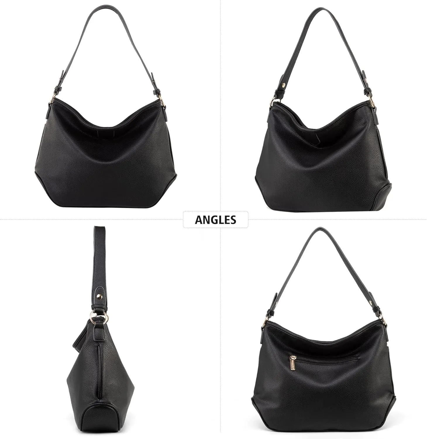 Montana West Medium Hobo Bags for Women Purses and Handbags Classic Top Handle Shoulder Satchel Bags