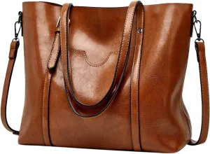 Multi Pocket Shoulder Bags for Woman Crossbody Purses and Handbags Lightweight Pocketbook Lightweight Puffer Bag(Brown)