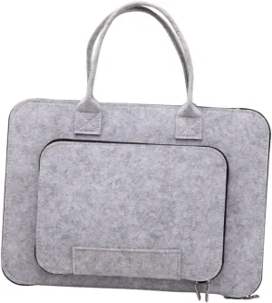 Multi-purpose Laptop Bag Seismic-fall Scratch-resistant Felt Business Handbag Notebook Case Ultra-thin Light