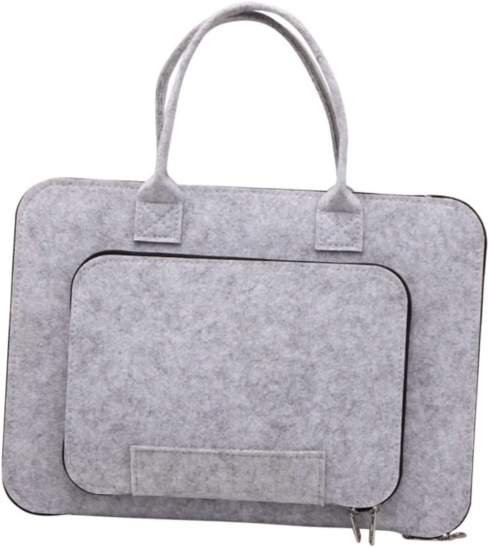Multi-purpose Laptop Bag Seismic-fall Scratch-resistant Felt Business Handbag Notebook Case Ultra-thin Light