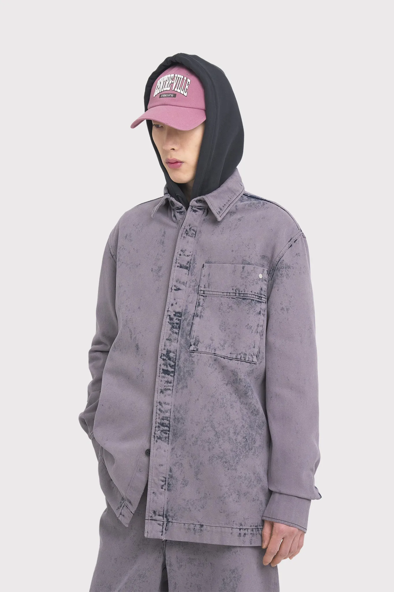 PICTURE DENIM OVERDYED GREY