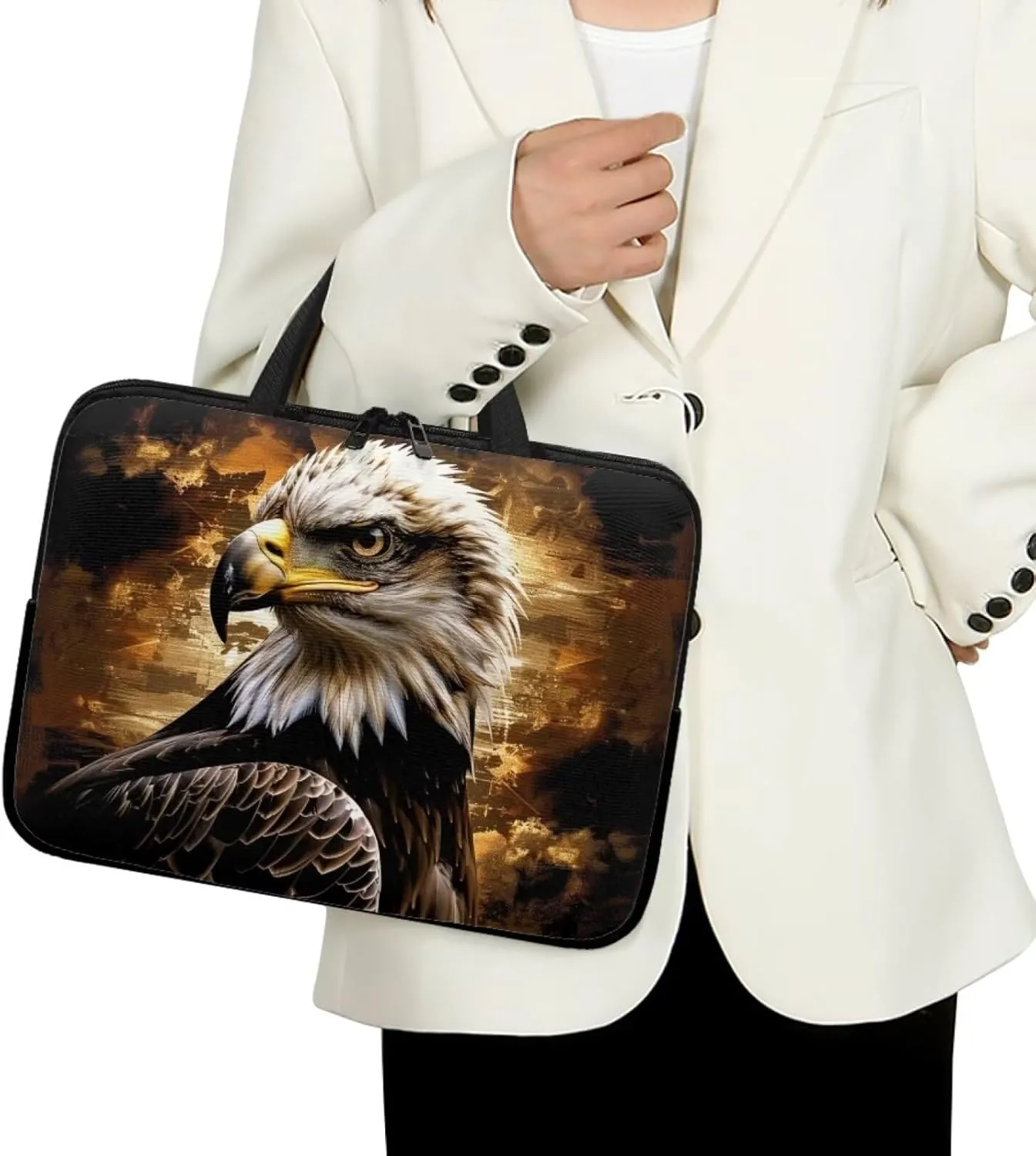 Print Laptop Bag Sleeve Case with Handle for pad/Netbook/Tablet/Reader