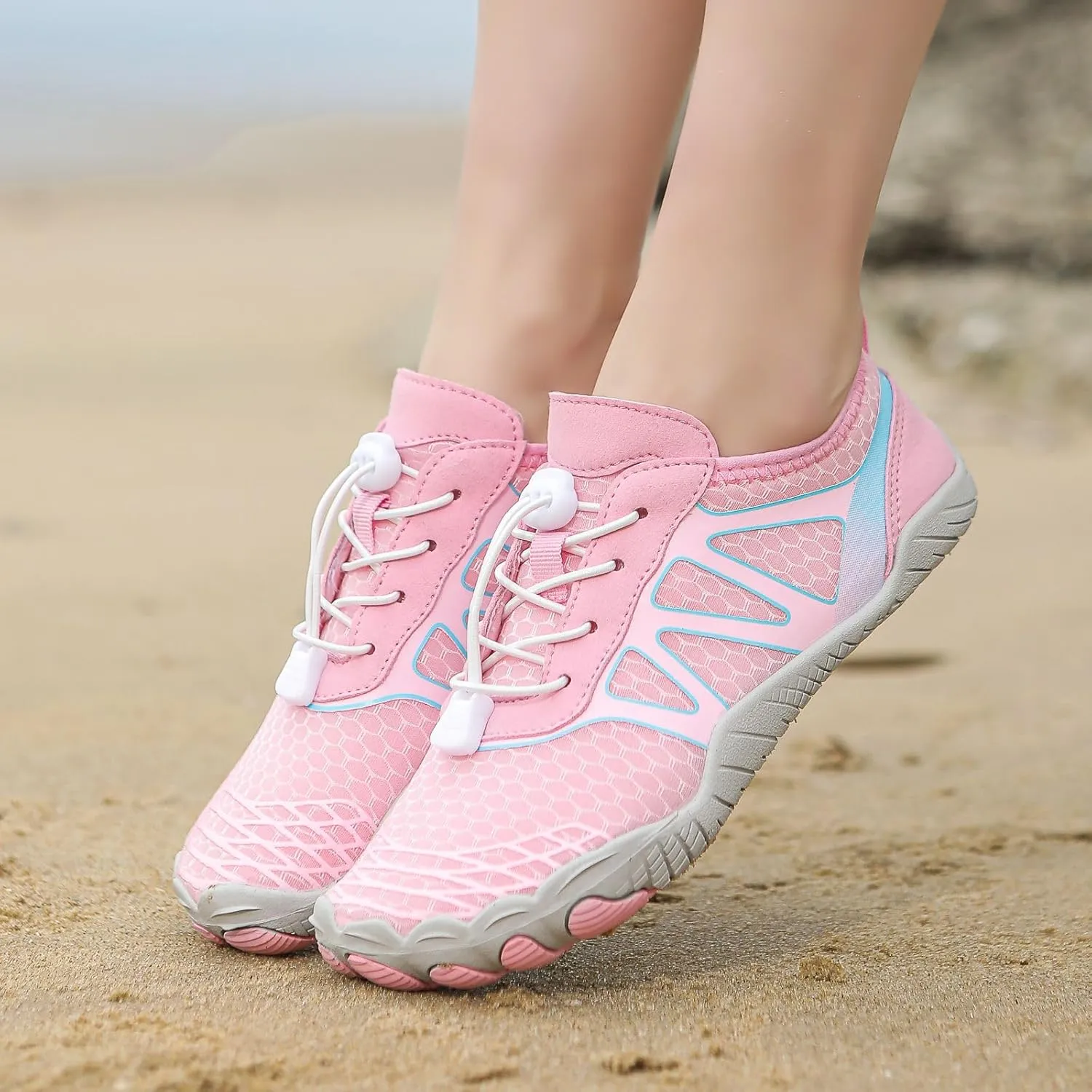 Pro Barefoot Shoes for Women Men,Wide Toe Box Barefoot Shoes Water Shoe Women,Healthy & Non-Slip Barefoot Outdoor Shoe,Waterproof Hiking Sneakers Women
