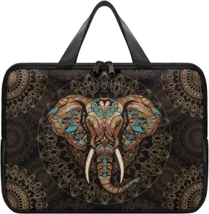 PU Leather Laptop Bag Sleeve, Computer Tablet Handbag Case Notebook Messenger Briefcase