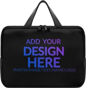 PU Leather Laptop Bag Sleeve, Computer Tablet Handbag Case Notebook Messenger Briefcase