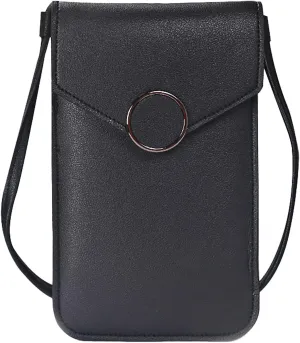 Purses for Women Crossbody Anti Theft Retro Studded Crossbody Bags Small Shoulder Purses Transparent Bag(Black)