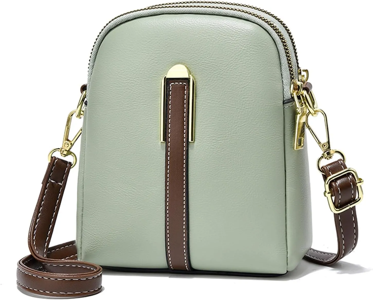 Quilted Crossbody Bags for Women Small Designer Crossbody Bags Women's Carry Options for Work and Daily Use(Green)