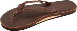 Rainbow Sandals Womens Flirty Braidy Premier Leather w/Single Braided Strap