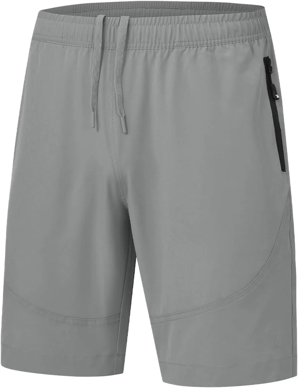 Rdruko Men's Hiking Shorts with Zipper Pockets 7'' Lightweight Quick Dry Workout Shorts Running Athletic Shorts