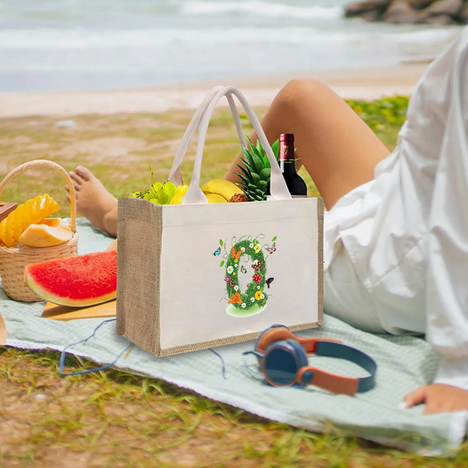 Retro Clutch Underarm Purse Women Bags Mommy Letter Handbag Letter Handbag Shopping Bag Beach Bag