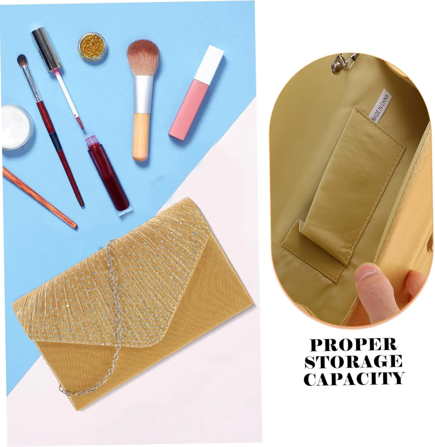 SAFIGLE Dinner Bag Evening Bags for Women Wedding Dress Purse Wedding Clutches and Evening Bags Evening Bags and