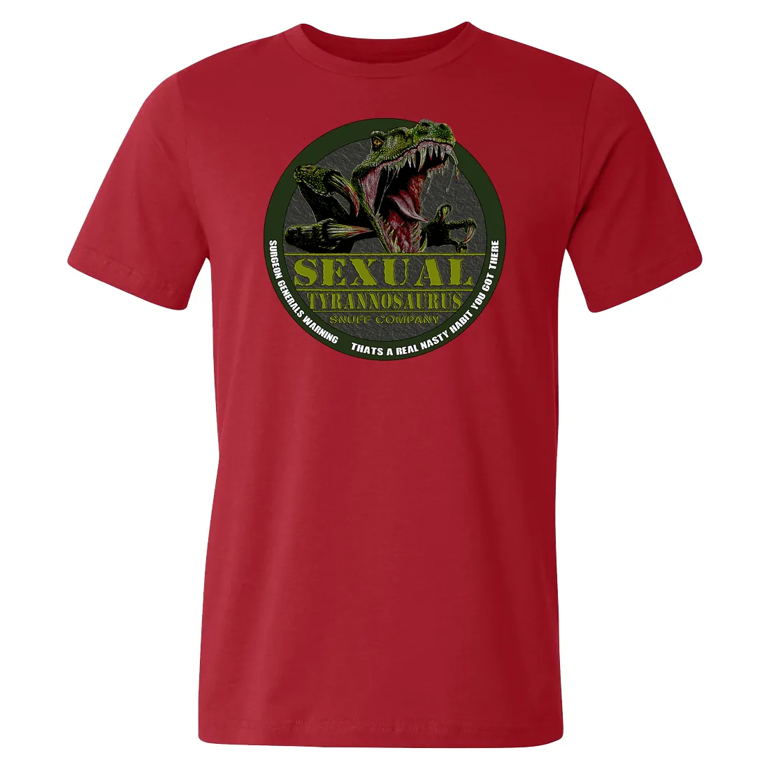 Sexual Tyrannosaurus Snuff Tee