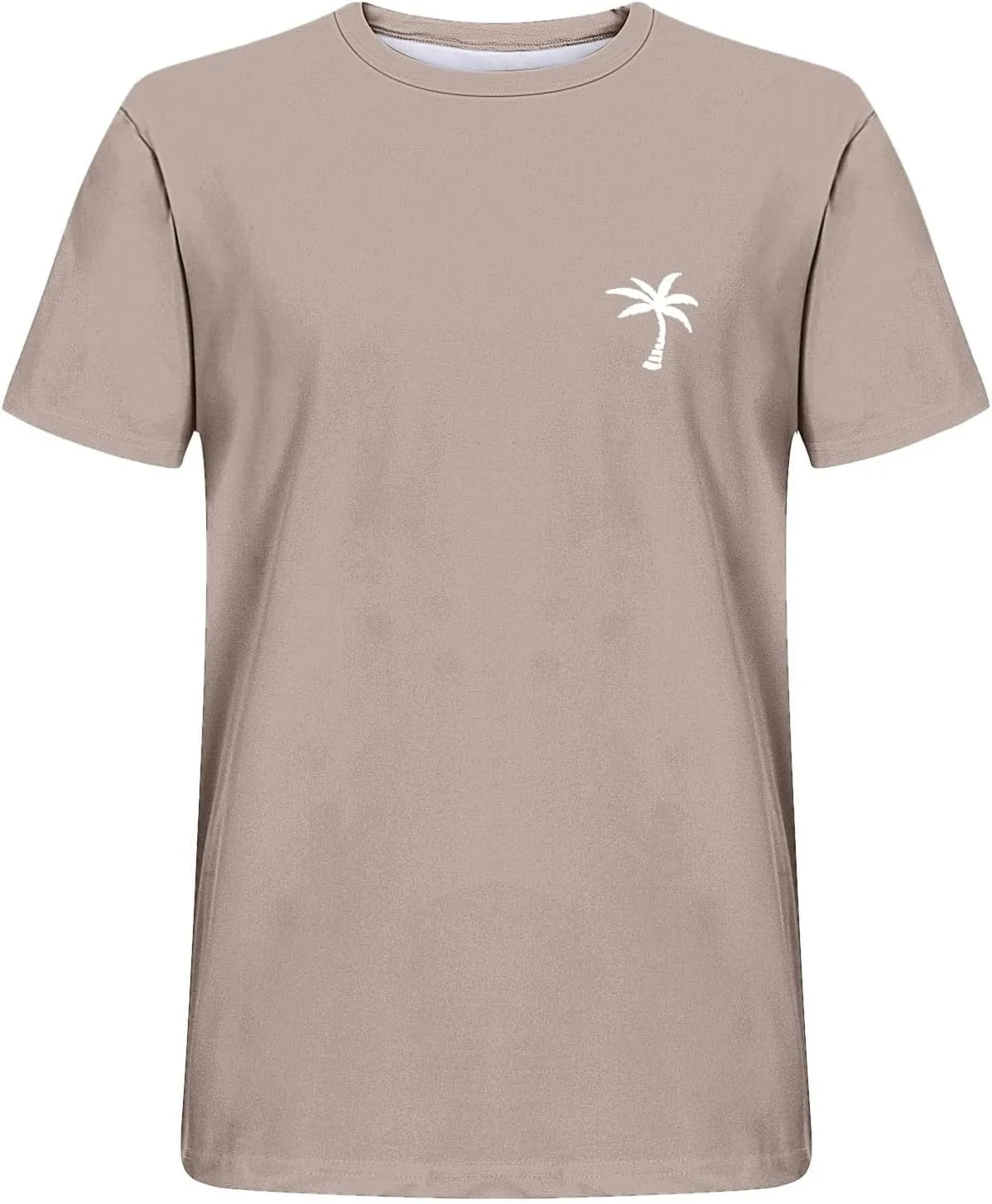 Short Sleeve Summer Oversized Beach Tshirt Men Baggy Casual Basic Tees Lightweight Outdoor Athletic Jogger Beach Tops