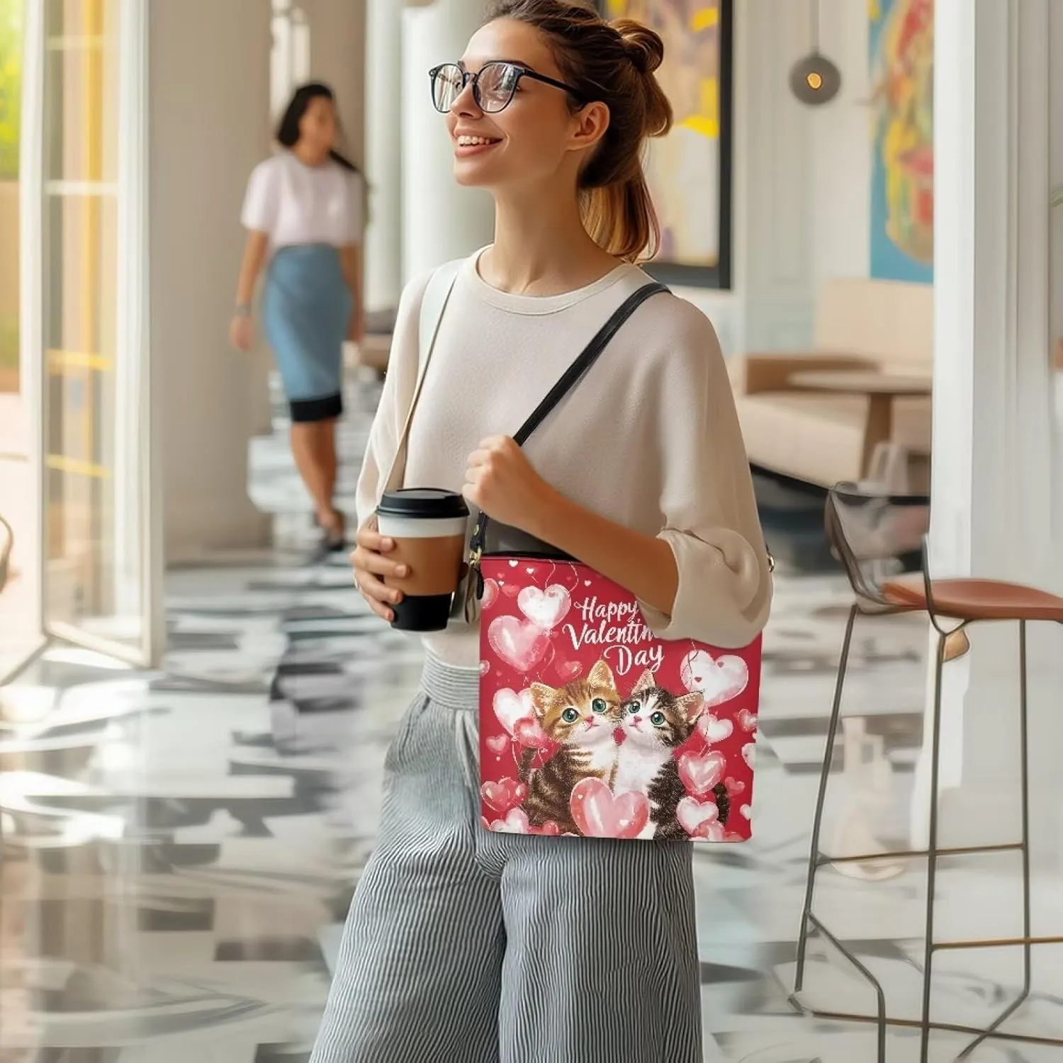 Shoulder Bucket Handbags PU Leather Crossbody Purse Tote Bag Women's Large Work Satchel Handle Bags with Pockets