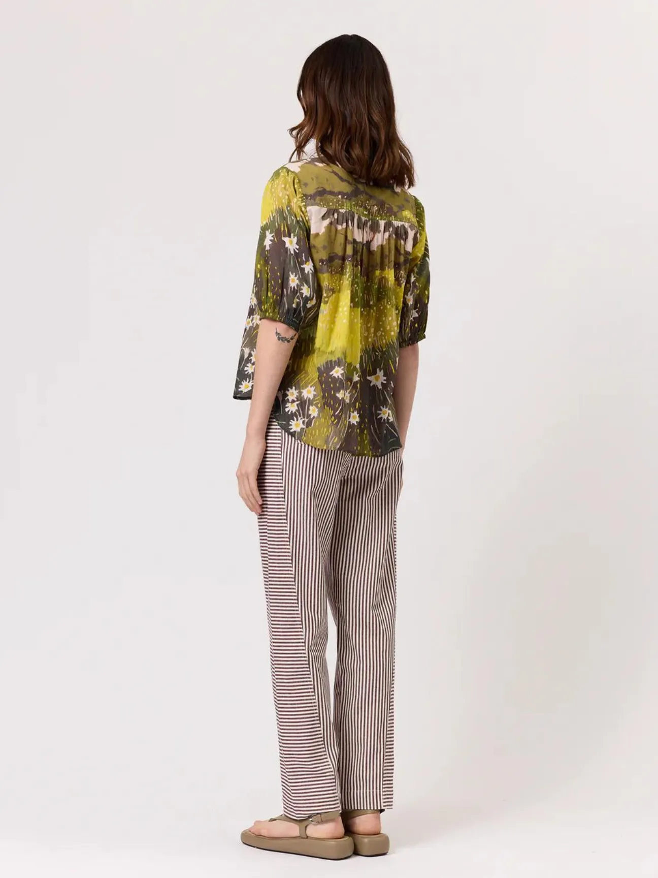 Sierra Blouse Daisy Field