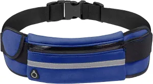 Slim Running Belt, Waterproof Fanny Packs for Women,Phone Holder for Running,Reflective Waist Bag for Men,Runners Belt Pouch,Money Belt,Waist Pack for Workout Running Travel Camping