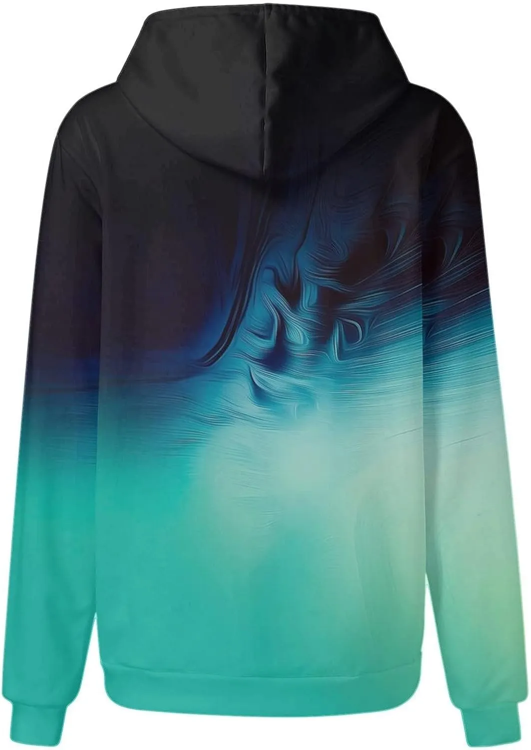 slqdgmryz Hoodies for Women Tie Dye Oversized Sweatshirt Plus Size Loose Fit Cute Hoodie Drawstring Fall Pullover with Pocket