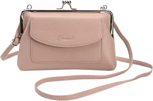 Soft Leather Purses for Women Lightweight Quilted Fabric Handbags for Women Carry Options for Work and Daily Use(One Size)