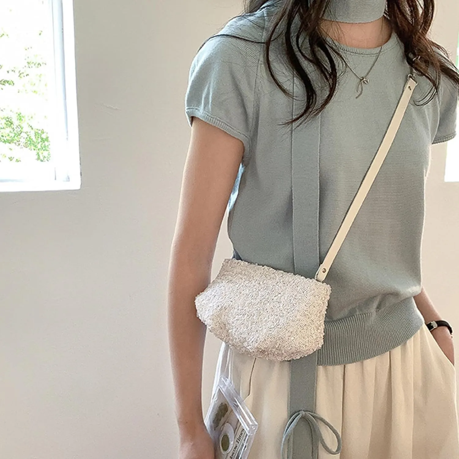 Sparkling Clutches Purse Glitters Evening Bag Sequins Wedding Handbag for Women Girls Chain Crossbody Shoulder Bags