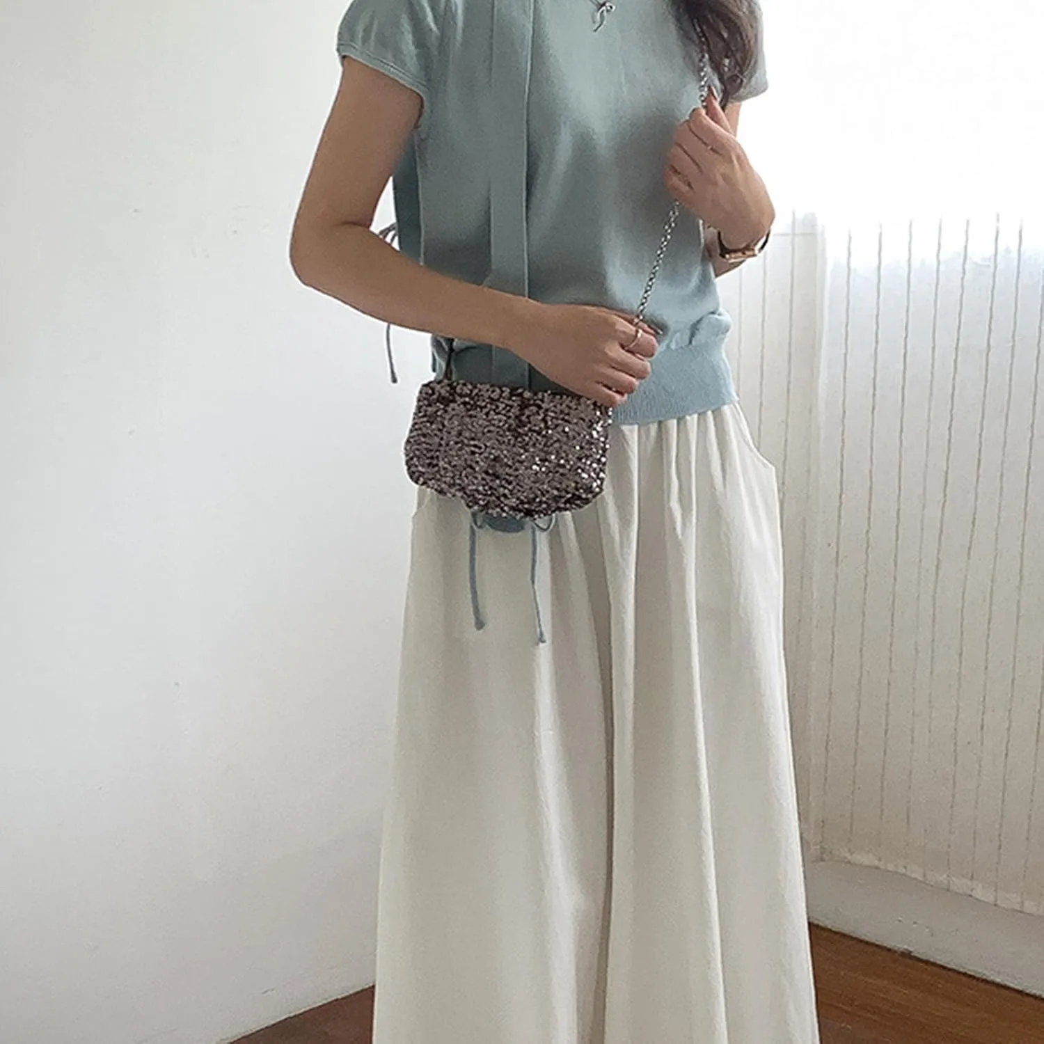 Sparkling Clutches Purse Glitters Evening Bag Sequins Wedding Handbag for Women Girls Chain Crossbody Shoulder Bags