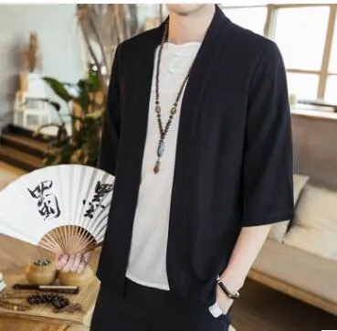 Summer men's sleeve shirt
