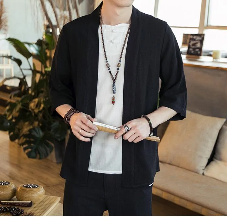 Summer men's sleeve shirt