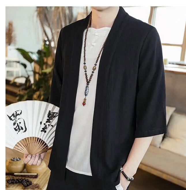Summer men's sleeve shirt