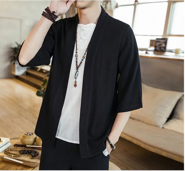 Summer men's sleeve shirt