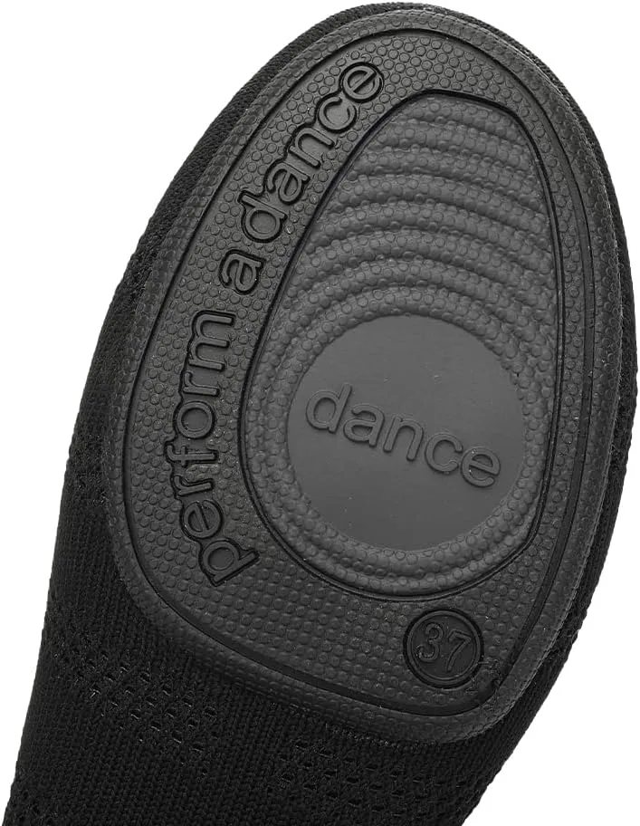 SWDZM Women's Latin Dance Shoes Close Toe Canvas Ballroom Tango Yoga Teaching Practice Dancing Shoes