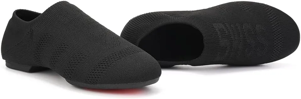 SWDZM Women's Latin Dance Shoes Close Toe Canvas Ballroom Tango Yoga Teaching Practice Dancing Shoes