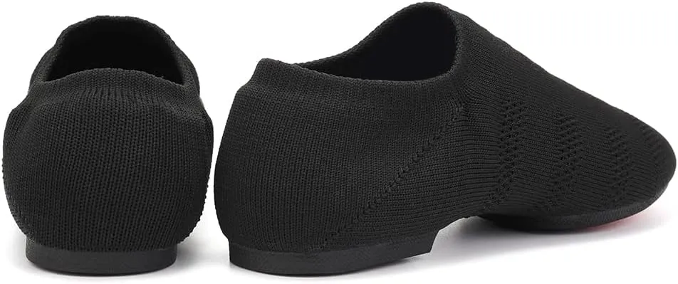 SWDZM Women's Latin Dance Shoes Close Toe Canvas Ballroom Tango Yoga Teaching Practice Dancing Shoes