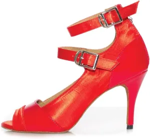 SWDZM Women's Standard Latin Dance Shoes Salsa Ballroom Wedding Performance Dancing Shoes Model-L025