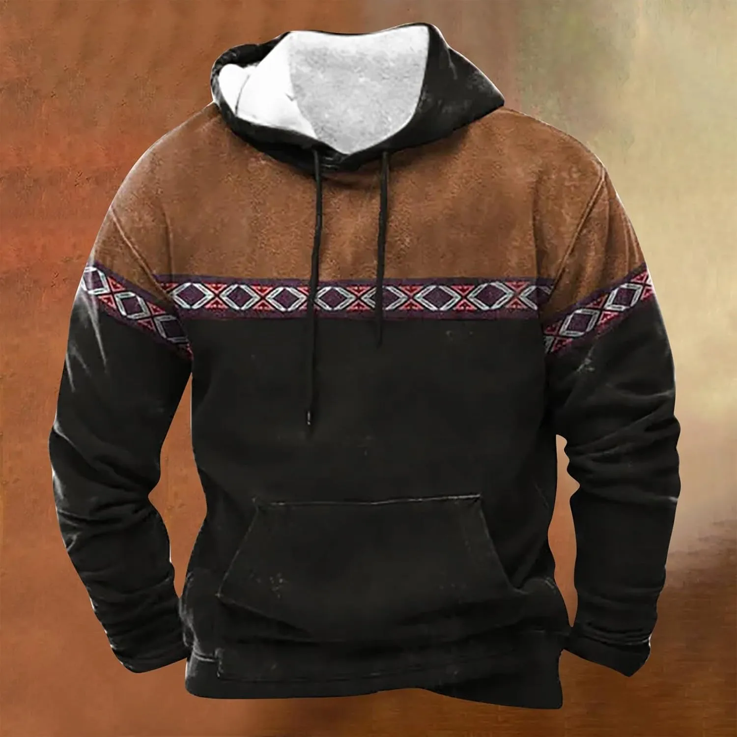 Sweatshirt For Men Hoodie Hooded Sweatshirt Tops Outdoor Sweatshirt Shirt Full Zip Hoodies For Men Mens Pullover