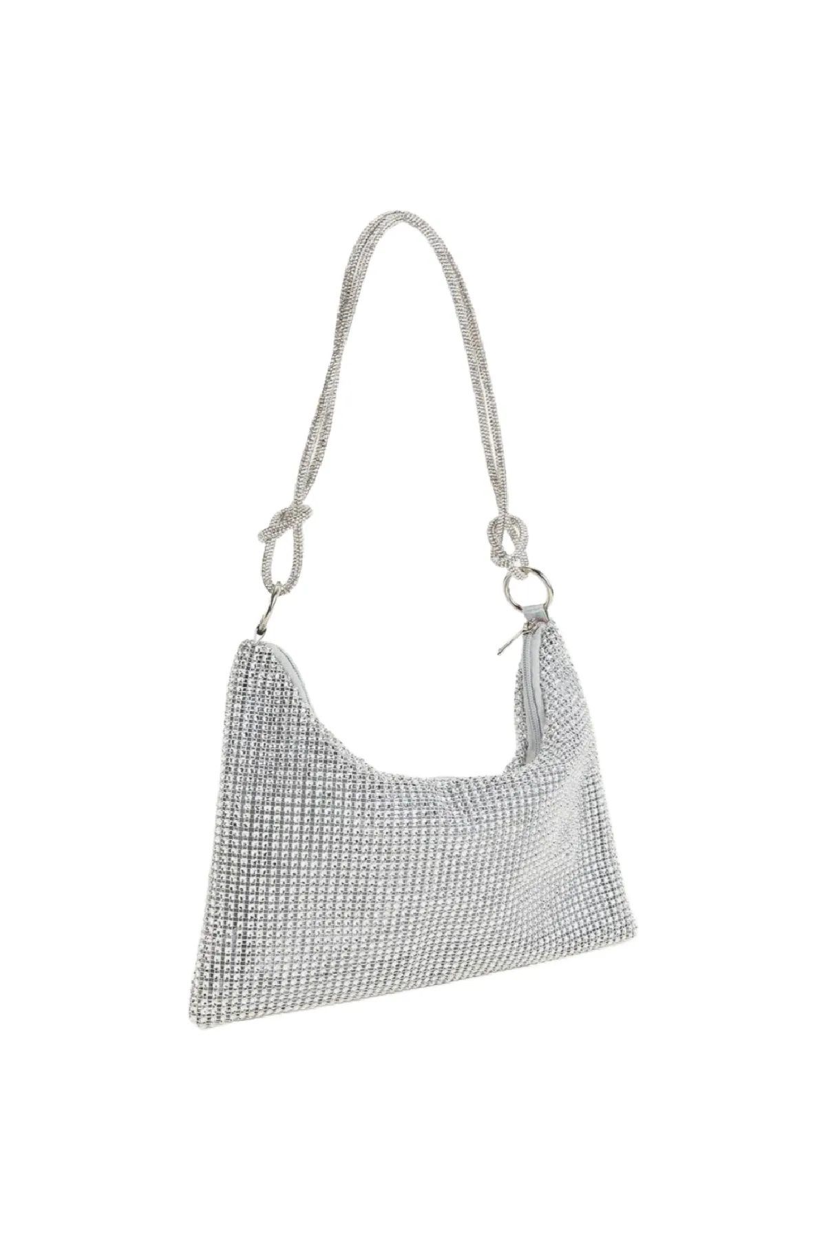 Tanya Rhinestone Bag (Silver)