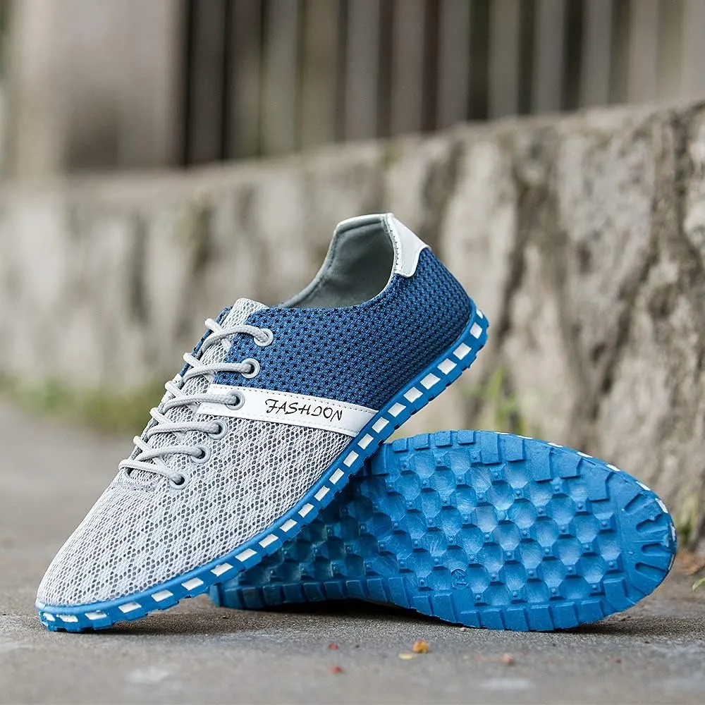 tazimall Men's Casual Shoes Skate Shoes Sports Shoes Leisure Students Shoes